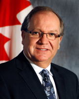 The Honourable Bernard Valcourt, Minister of Aboriginal Affairs and Northern Development