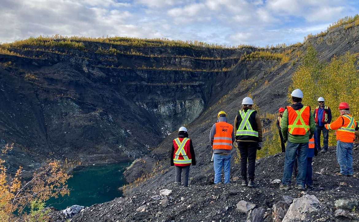 Site minier de Clinton Creek.