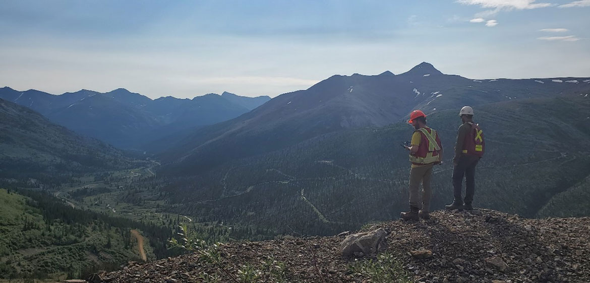 Ketza River mine site.