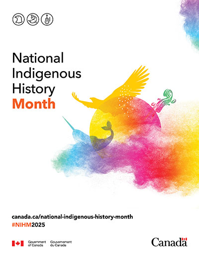 National Indigenous History Month 2025 poster
