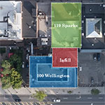 Map of the future site of the Algonquin space.