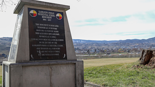 Monument des pensionnats indiens