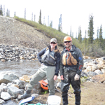 Amy Cardinal and Joe Marquardson at Rose Creek.