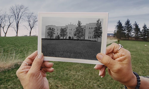 Photo du pensionnat indien de Shubenacadie